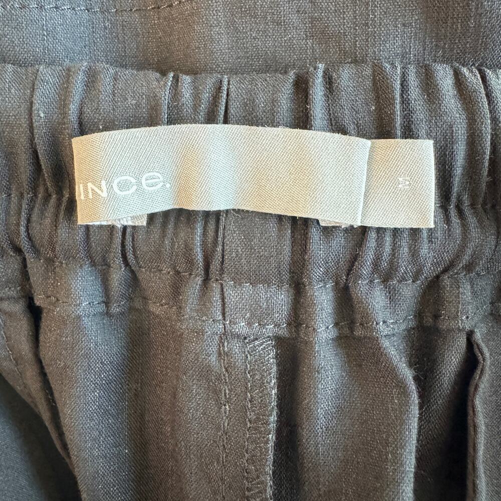 NWT Vince High-rise Rope-tie Linen Shorts - Picture 5 of 9